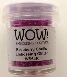 WOW embossing powder Raspberry coulis WS64R