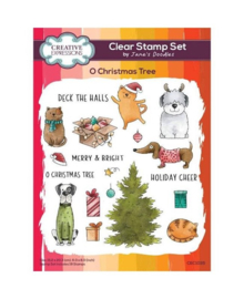 Jane's Doodles Clear Stamp Set O Christmas Tree (CEC1035)