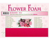 flower foam red