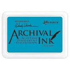 Ranger archival ink pad blue bird