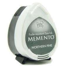 Memento Dew Drop Ink Pad  northern pine