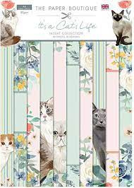 the paper boutique it's cat's life insert collection