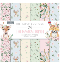 the magical forest decorative papers