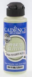 Cadence hybride  acrylverf glitter goud-wit