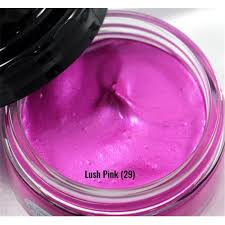 lush pink metallic gilding polish
