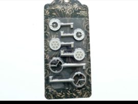 Graphic 45 Clock Keys – Shabby Chic kloksluitingen voor een vintage touch