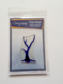 Clarity stamp naked pine tree large  stempel64