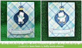 Lawn Fawn stempel set  Beary happy holiday's