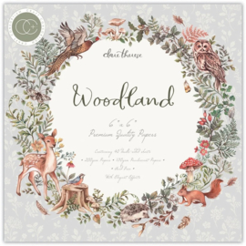 woodland 6x6" Paper Pad Craft Consortium