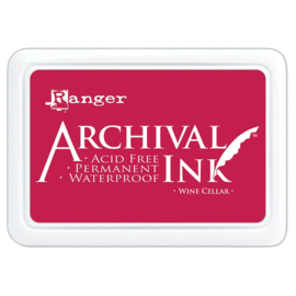 Ranger archival stempelinkt wine cellar