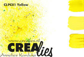 Crealies  colorzz  pigment  poeder yellow