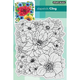 Penny Black Cling Stamp – Sweet Perfume: Tijdloze bloemenpracht met een vleugje nostalgie