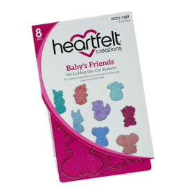 eartfelt Creations Baby’s Friends snijmal kopen – lieve dierenvriendjes voor babykaarten en albums
