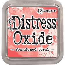 Ranger distress oxide  ink pad abandoned coral