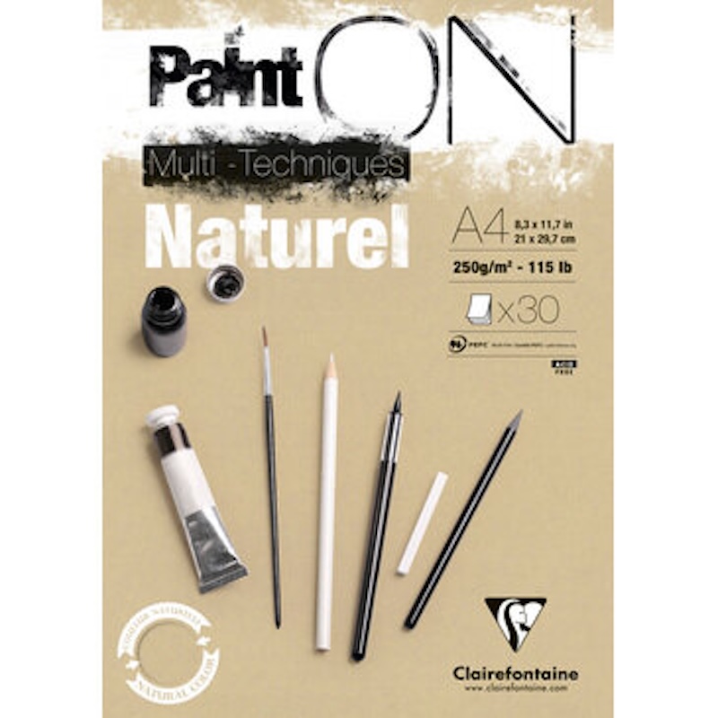 Paint One Mixed Media Papier A4 naturel 250 grams: stevige kwaliteit voor creatieve vrijheid