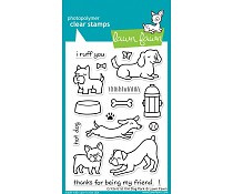 Lawn Fawn stempel set  critters at the dog