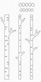 Die-Namics Solid Birch Trees (MFT-1010)
