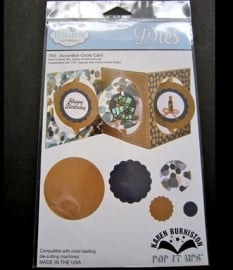 Elizabeth craft design snijmal  769 accordiom circle card