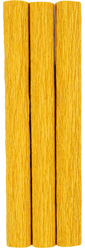 🌼 Crêpepapier Geel – 3 vellen van 25x60 cm voor stralende bloemen