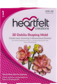 Heartfelt Creations 3D Dahlia Shaping Mold kopen – vorm snel grote dahlia bloemblaadjes met perfecte nerven
