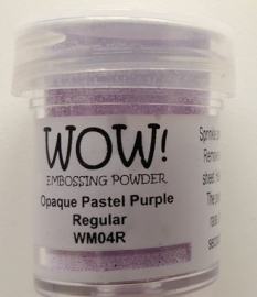 WOW embossing powder pastel purple WM 04R