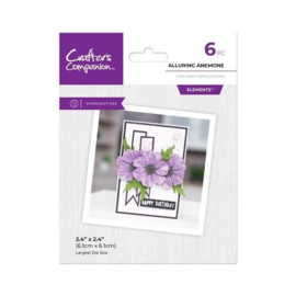 Layered Floral Dies – Alluring Anemone: Gelaagde anemoonbloemen in 3D