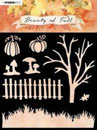 Vang de sfeer van de herfst met de Studio Light Stencil – Beauty of Fall
