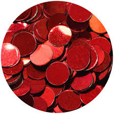 nuvo pure sheen confetti red carpet circles   35 ml/
