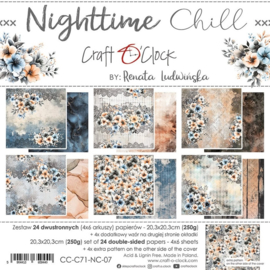 craft o clock paper pad  Nighttime chill-duik in een wereld van stilte en sfeer