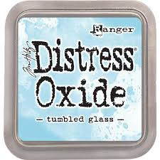 Ranger distress oxide ink pad tumbled glass