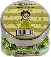 Dress my craft sequins kiwi mix