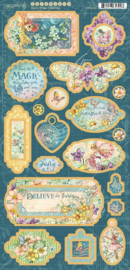Graphic 45 chipboard fairy wings collection