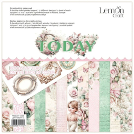 lemon craft paper pad 12"x12" today