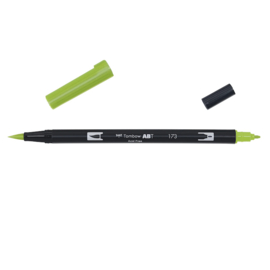 tombow Dual Brush pen  ABT 173 Willow green