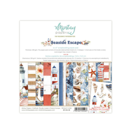 mintay papers  paper pad    sea escape 6x6"-voel de vrijheid van de kust, op papier