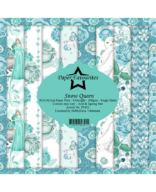 paper Favourites paper pack Snow Queen 6x6 Inch