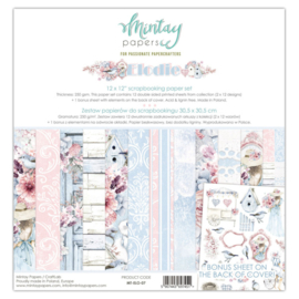Mintay papers  paper pad     Elodie 12x12 "