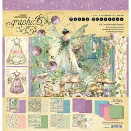 Fairy Boutique Paper Pad – 12x12" betoverend designpapier van Graphic 45