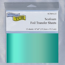 TCW foil transfer sheet seafoam