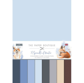 the paper boutique  a sprinkle of winter cardstock