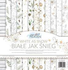 paper heaven paper pad    white as snow 12 x 12"