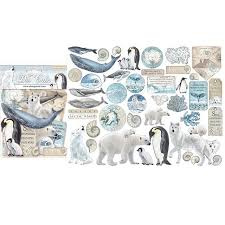 Stamperia Die Cuts arctic antarctic