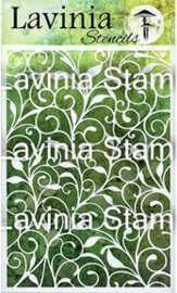 Lavinia stencil leaf trails