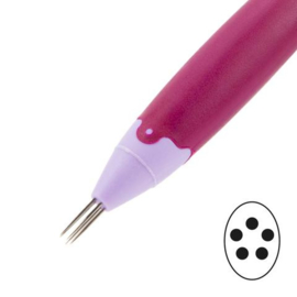 Pergamano pen five in circle perforating