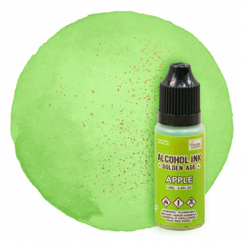 Alcohol Ink Couture Creations Golden Age Apple: frisse en levendige kleuren voor creatieve projecten
