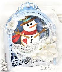 Die spellbinders grand snow globe