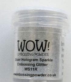 WOW embossing powder  silver Hologram Sparkle WS 11R