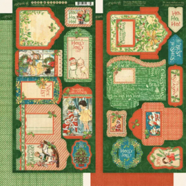 Graphic 45 tag&pockets oChristmas magic