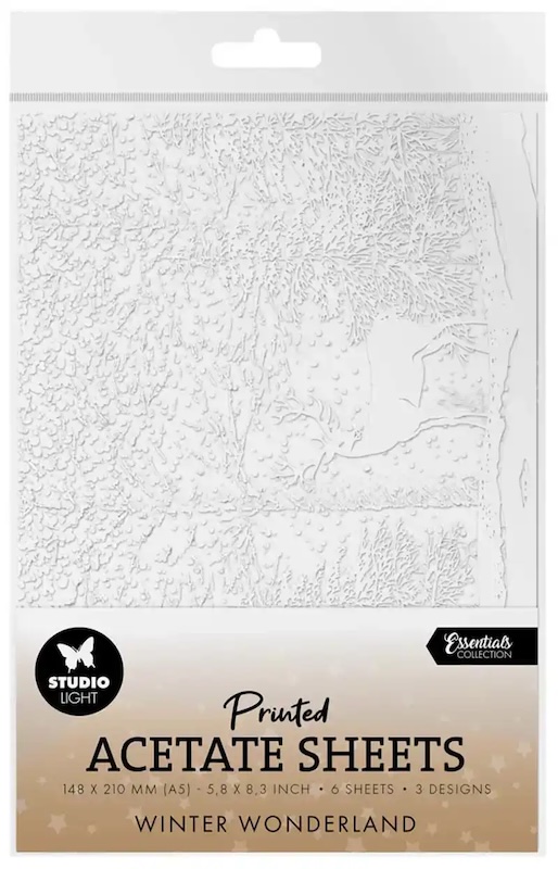Studio Light acetate Winter Wonderland – Magisch tafereel voor jouw winterproject