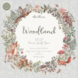 Craft Consortium paper pad woodland 12x12"